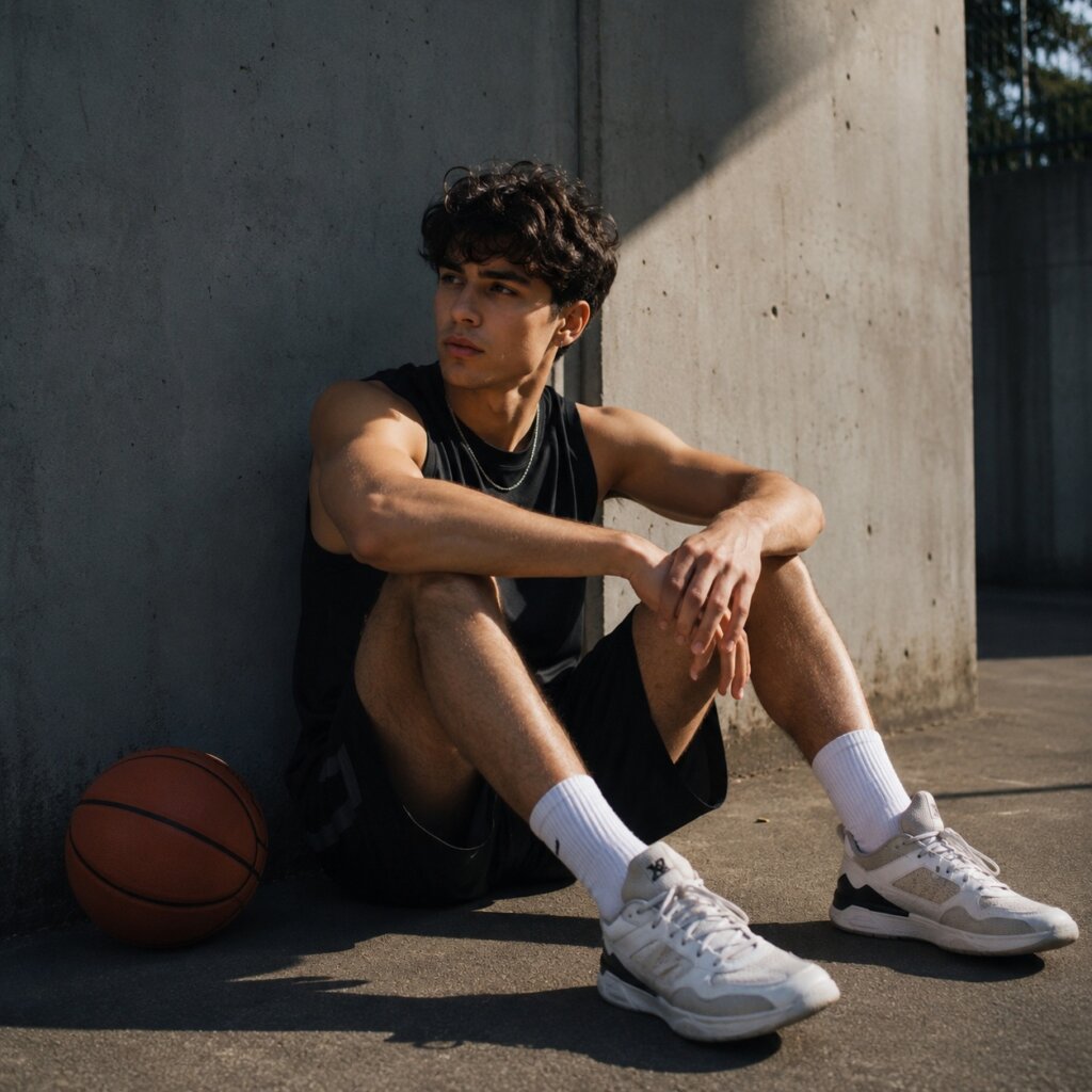 Candid Basketball Photoshoot Ideas