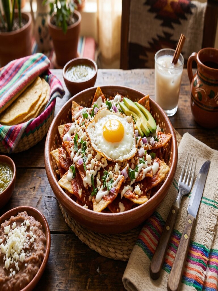 Chilaquiles Rojos