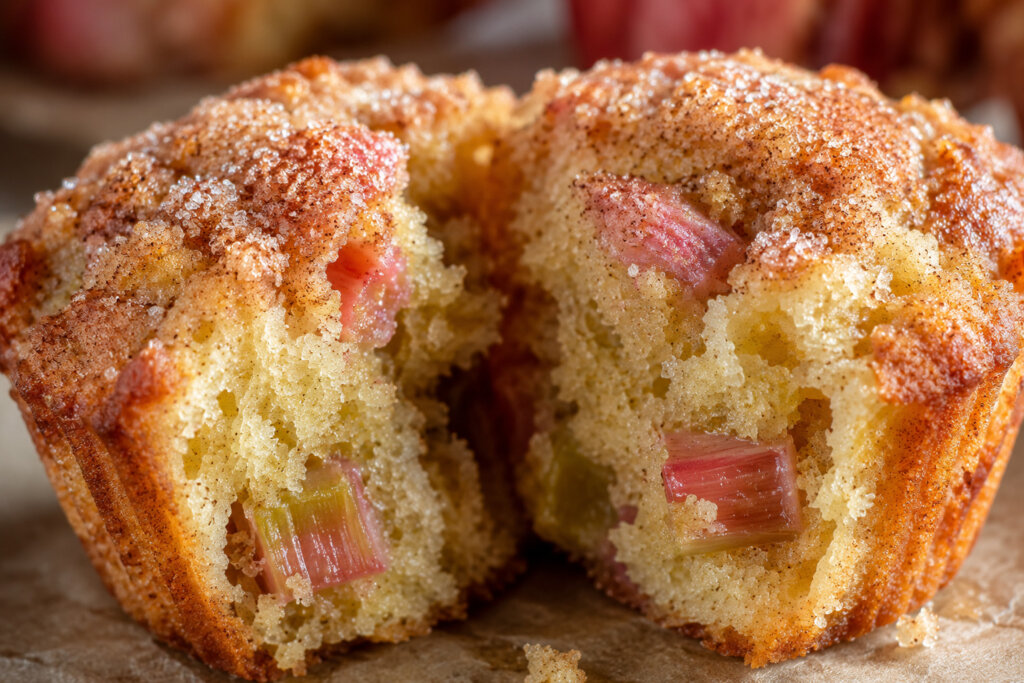 Close-Up Muffin Texture Shot