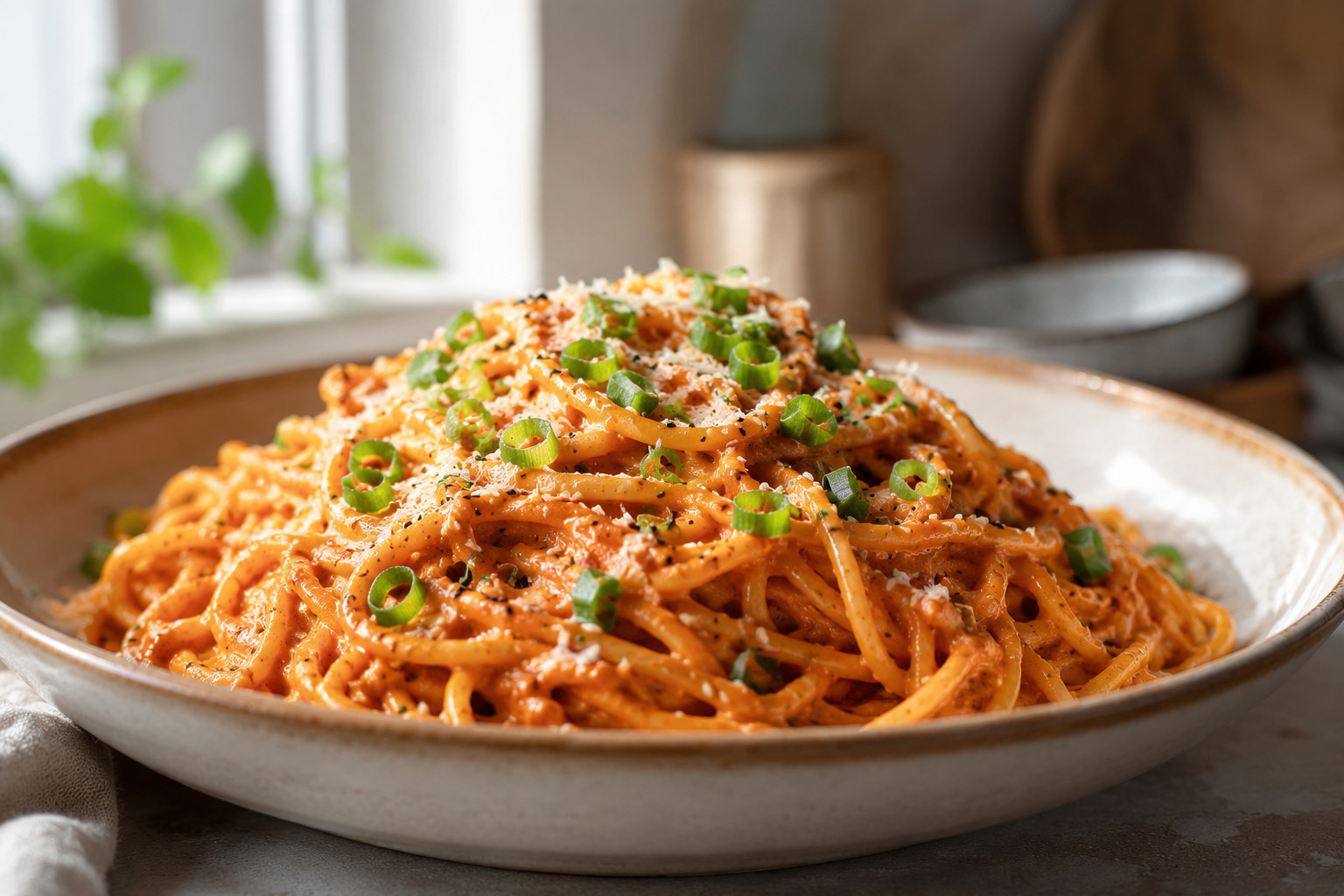 Creamy Gochujang Pasta