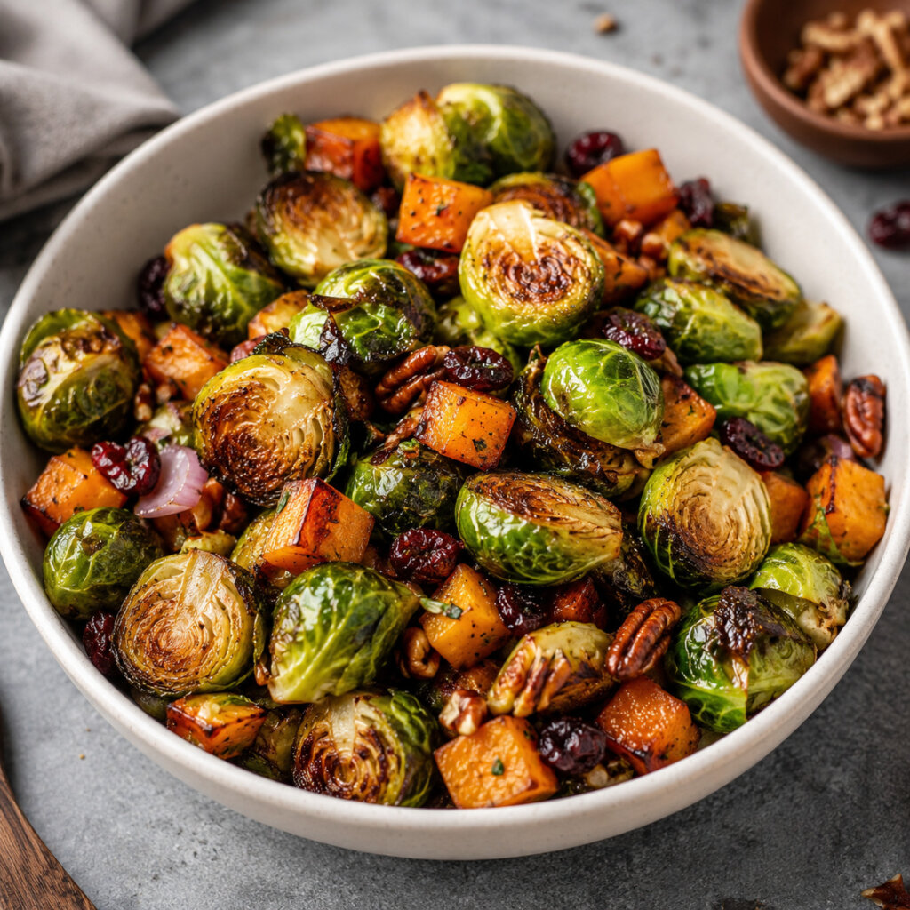 Crispy Brussels Sprout Bowl