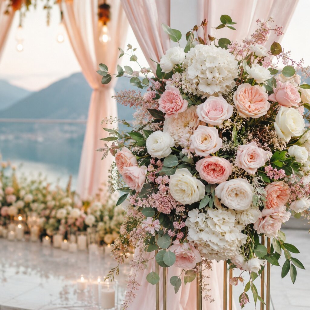 Dream Wedding Flowers for a Romantic Setting
