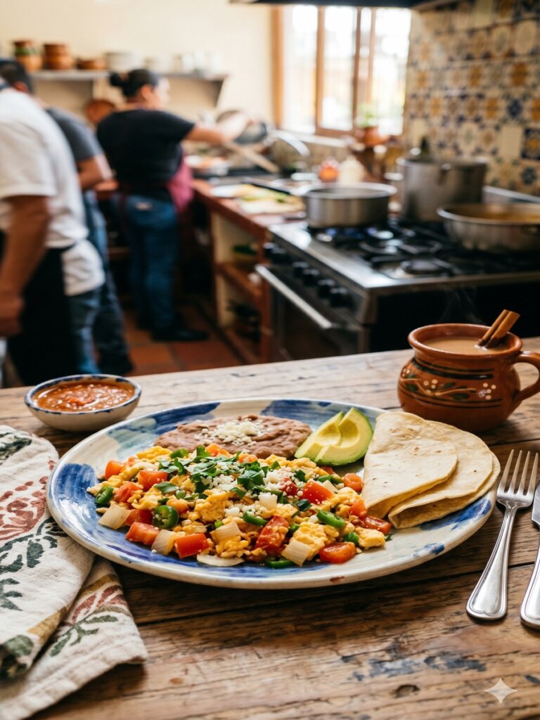 Huevos a la Mexicana