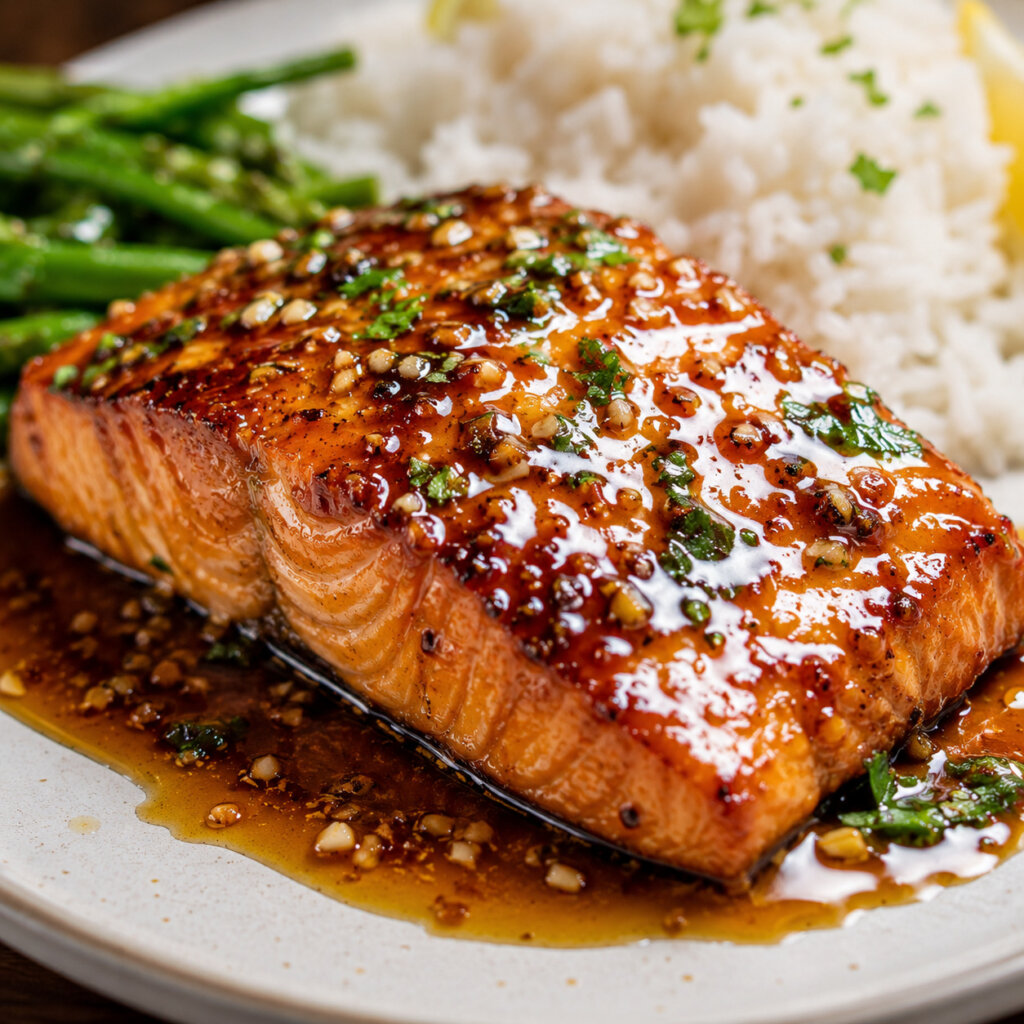 How to Make Honey Garlic Glazed Salmon