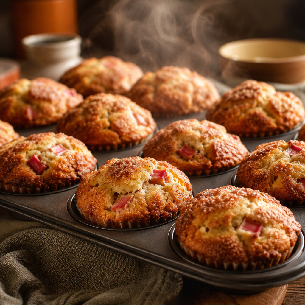 muffins fresh from oven