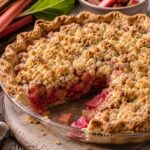 Rhubarb Crumble Pie