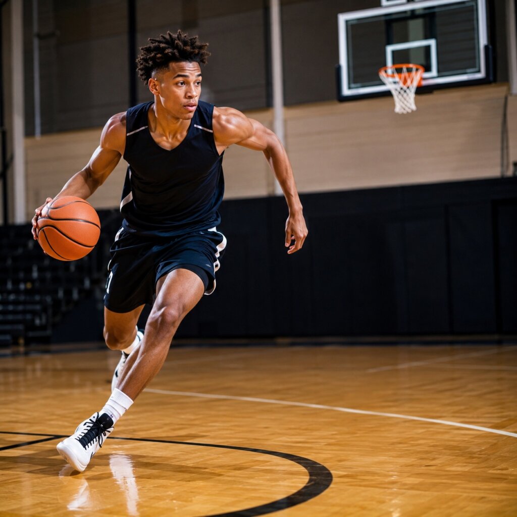Running Photography for Basketball Players