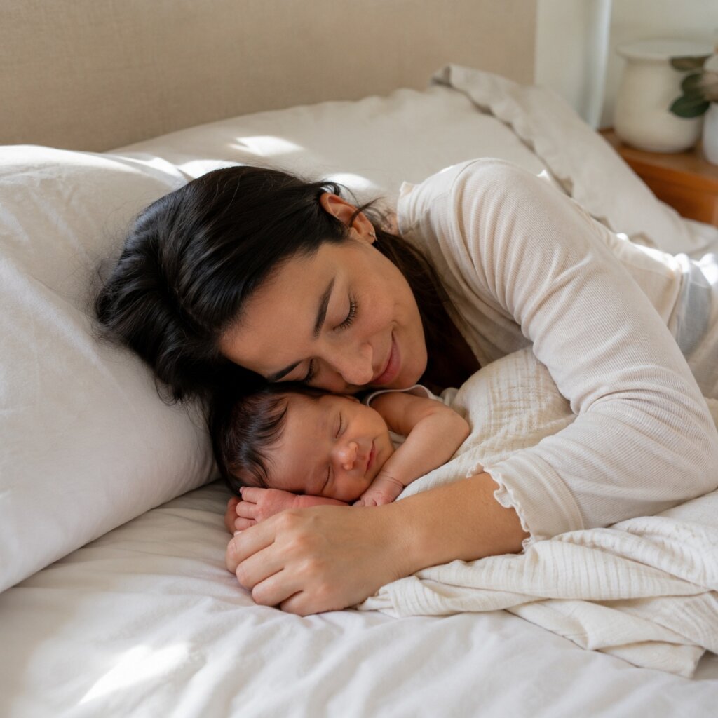 Soft Bedside Cuddle Photos