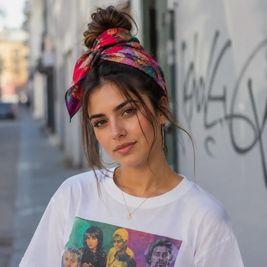Bandana Top Knot