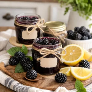 Blackberry Mint Jam