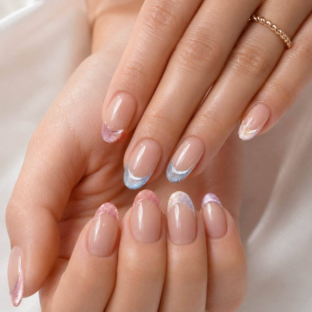 Cat Eye French Tips