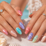 Cat Eye Summer Nails