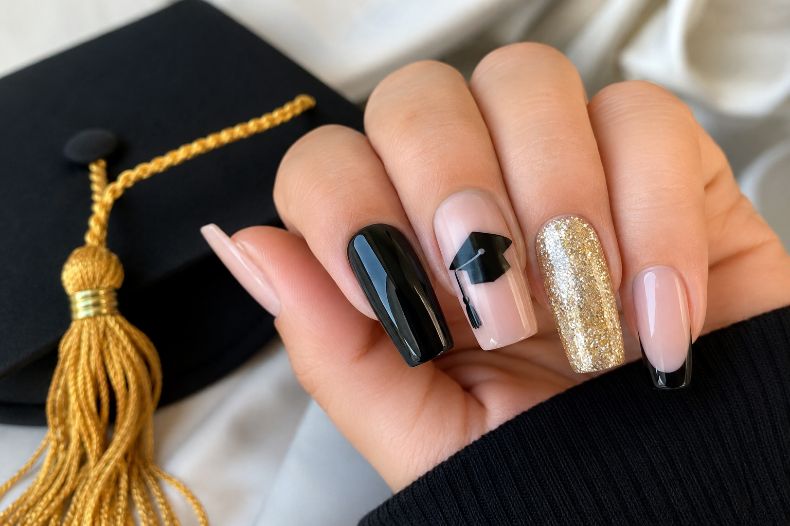 Graduation Nail Ideas