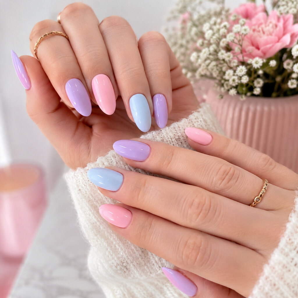Pastel Nails