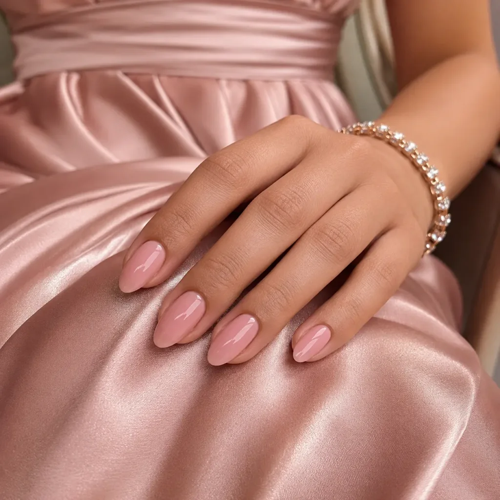 Blush Pink Nails