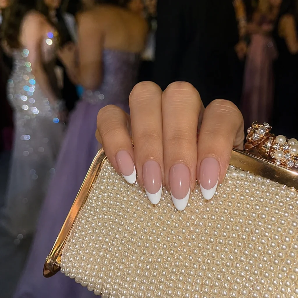 Classic French Tip Nails