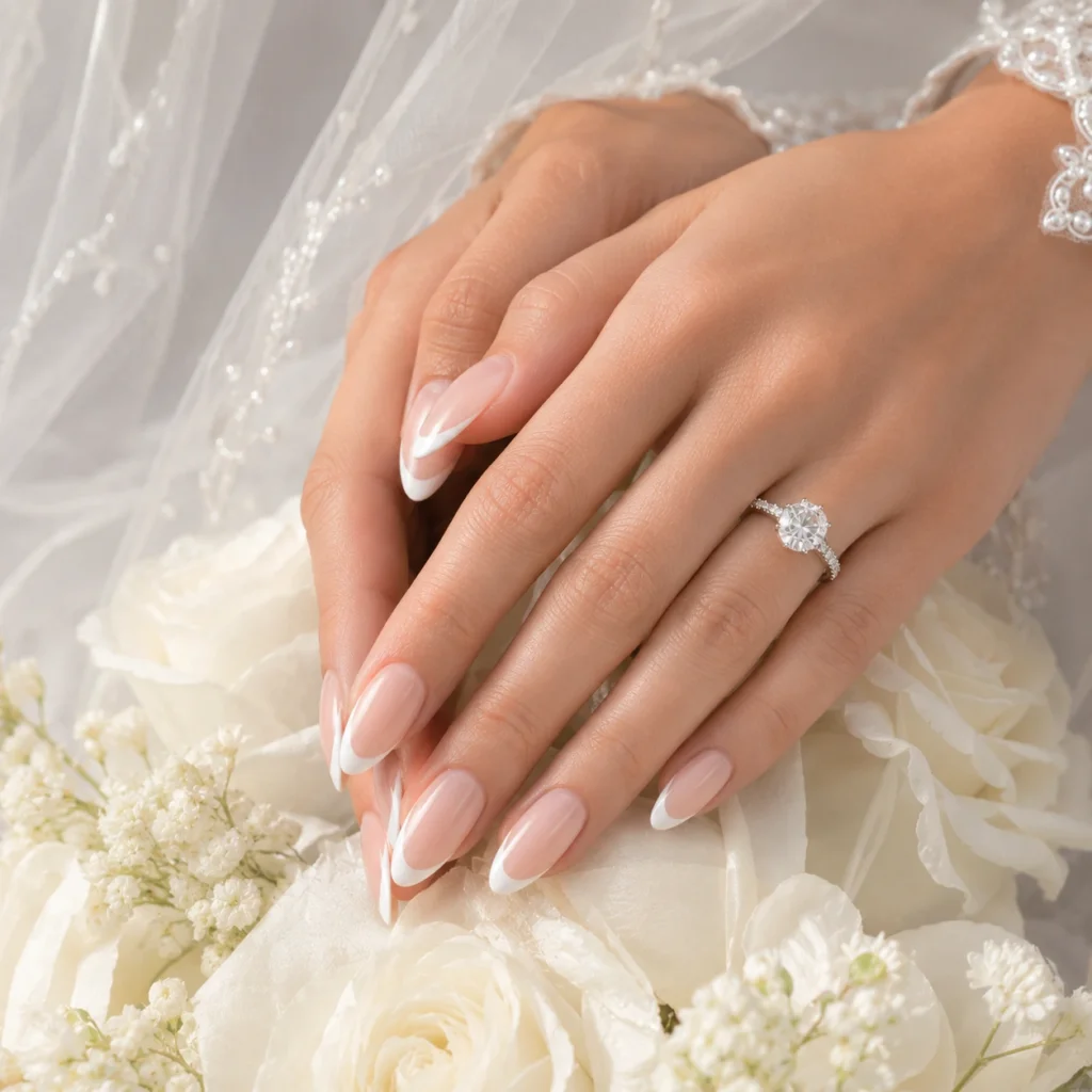 White French Tip Nails