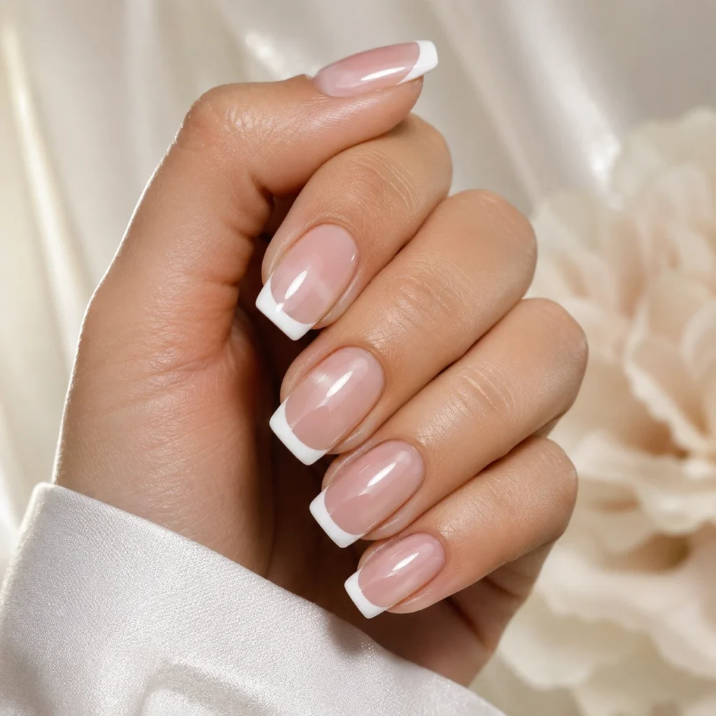 White French Tip Nails