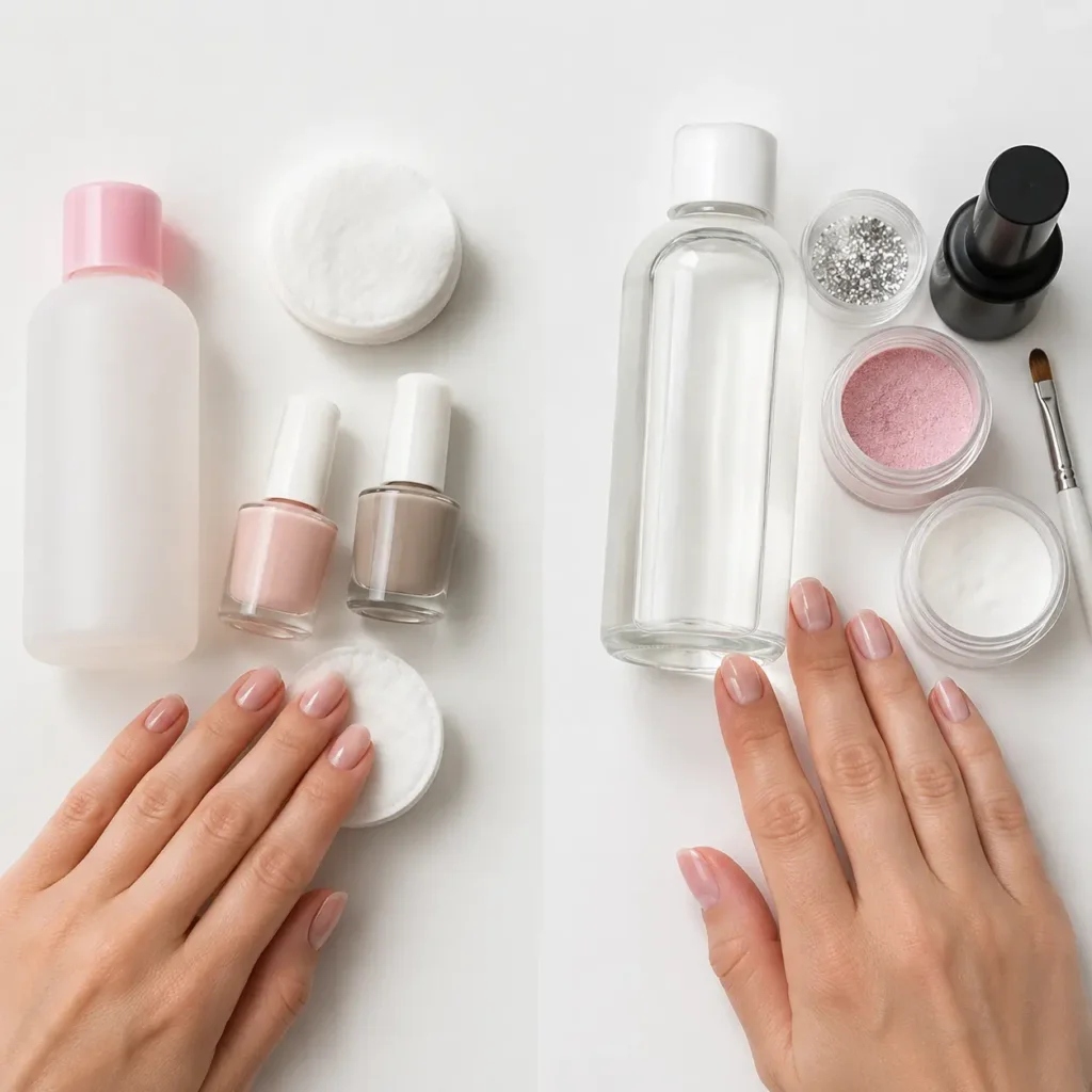 Acetone vs nail polish remover comparison
