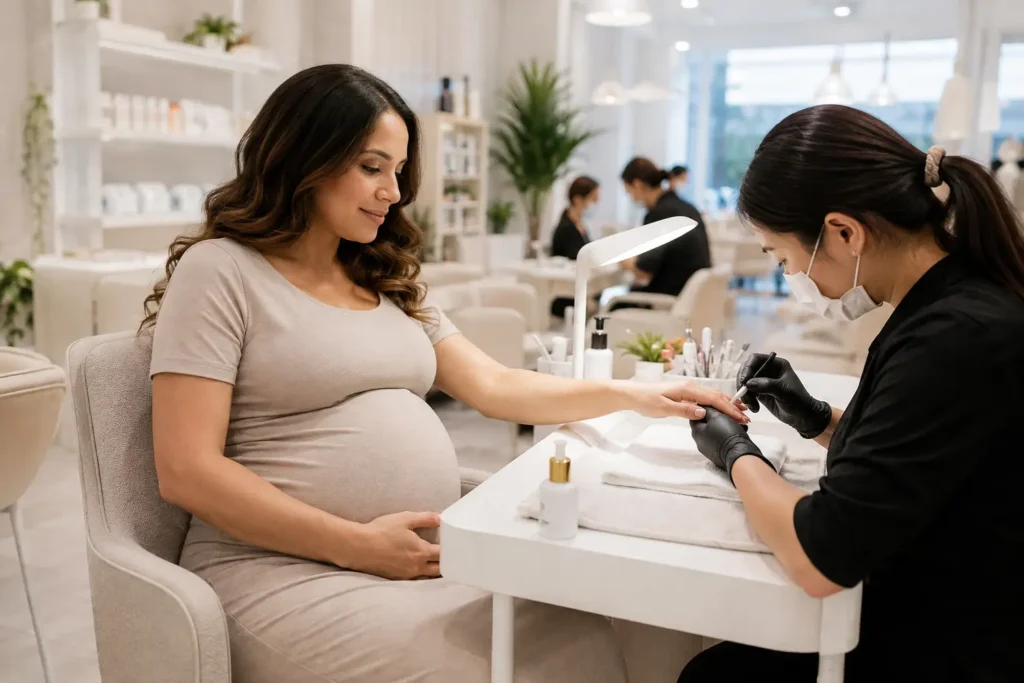 Can you get your nails done while pregnant?