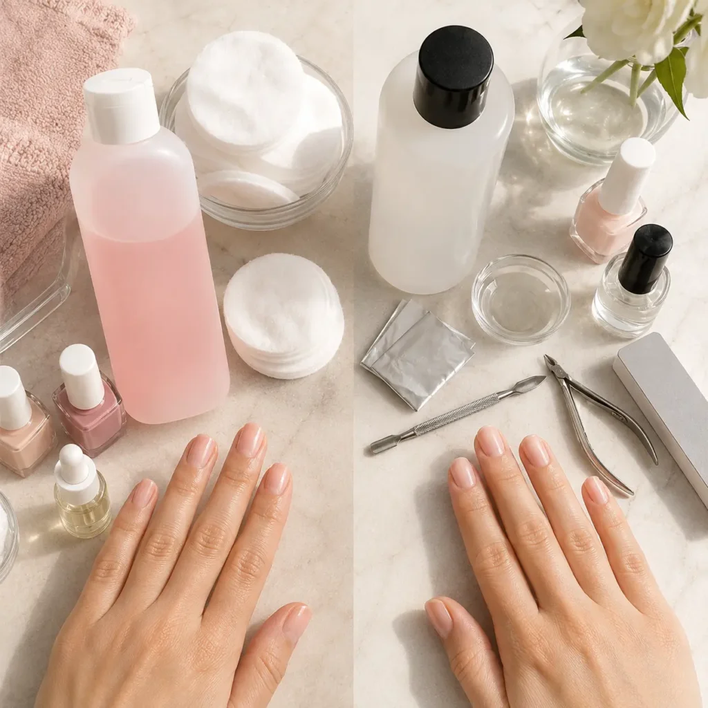 Choosing the right nail polish remover