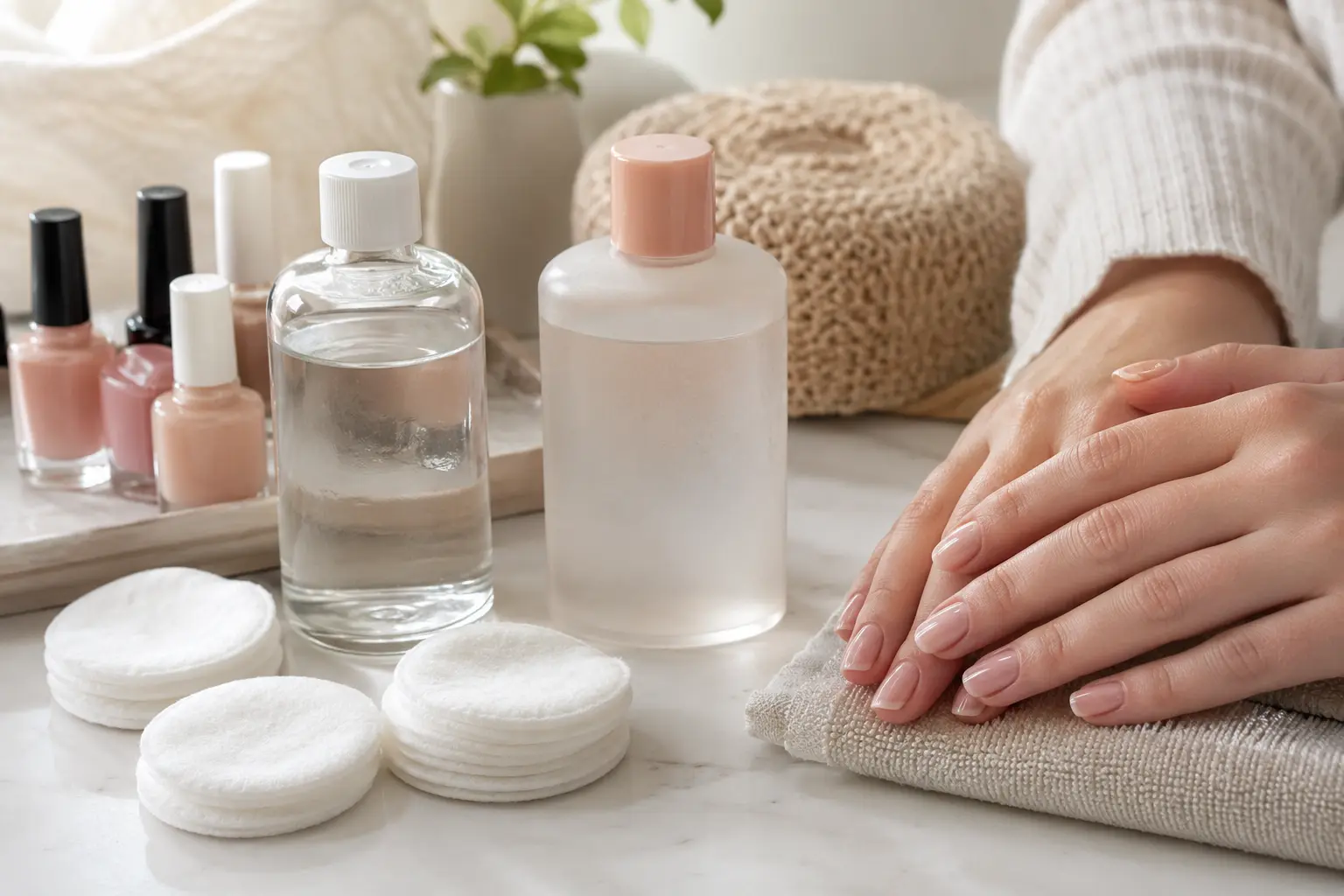 Nail polish remover vs acetone