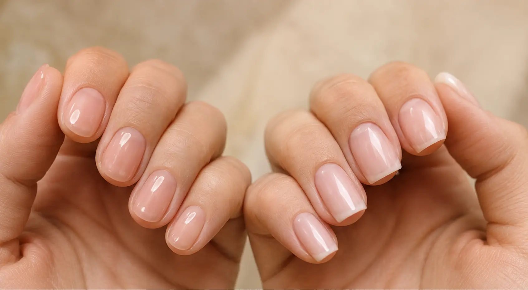 Is gel or acrylic better for weak nails? Close-up comparison of gel and acrylic nails